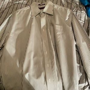 White shirt with Blue stripes from Nordstrom